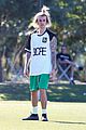 justin bieber goes shirtless playing soccer with friends 44