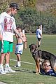 justin bieber goes shirtless playing soccer with friends 48