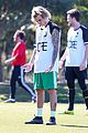 justin bieber goes shirtless playing soccer with friends 63