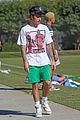 justin bieber goes shirtless playing soccer with friends 74