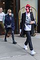 cara delevingne makes ashley benson laugh while stepping out with stuffed monkey on her face04