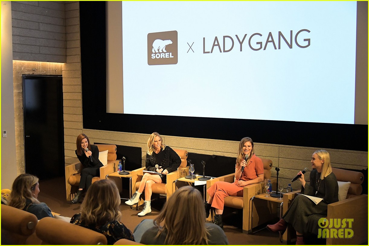 Zoey Deutch Hangs With Becca Tobin at 'LadyGang' Fall Podcast Event