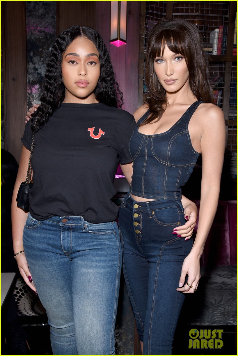 Bella Hadid Bares Bangin' New Hairstyle at True Religion Campaign Event