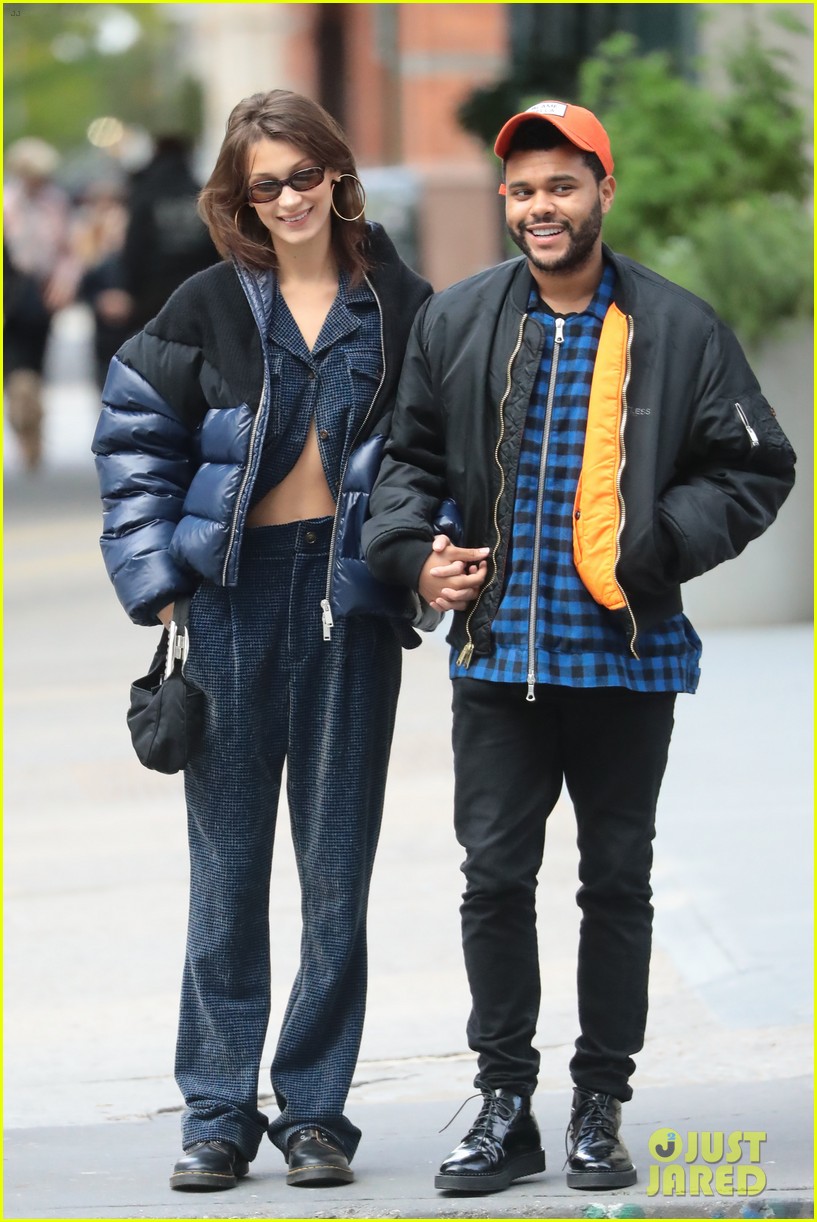 The Weeknd Wears 'Blame Bella' Hat While Stepping Out With Bella Hadid!:  Photo 1196124, Bella Hadid, The Weeknd Pictures