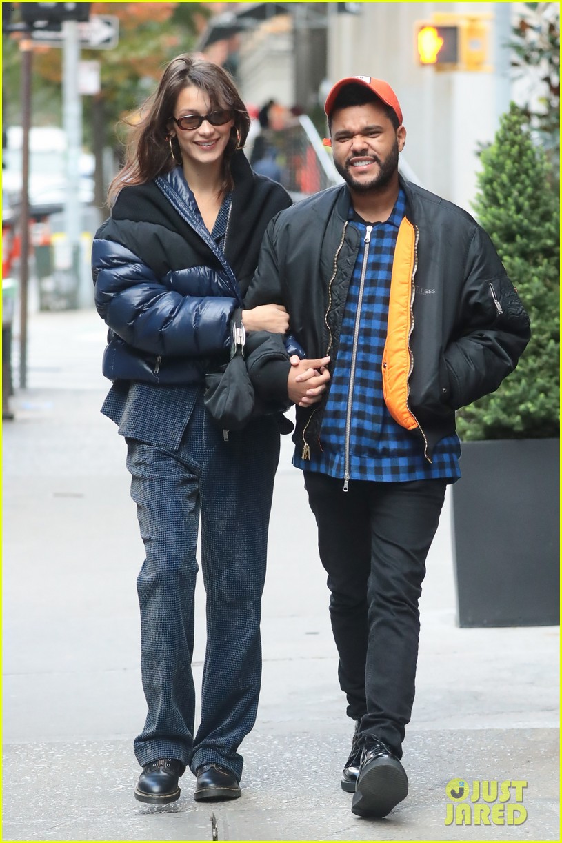 The Weeknd Wears 'Blame Bella' Hat While Stepping Out With Bella Hadid!:  Photo 1196124, Bella Hadid, The Weeknd Pictures