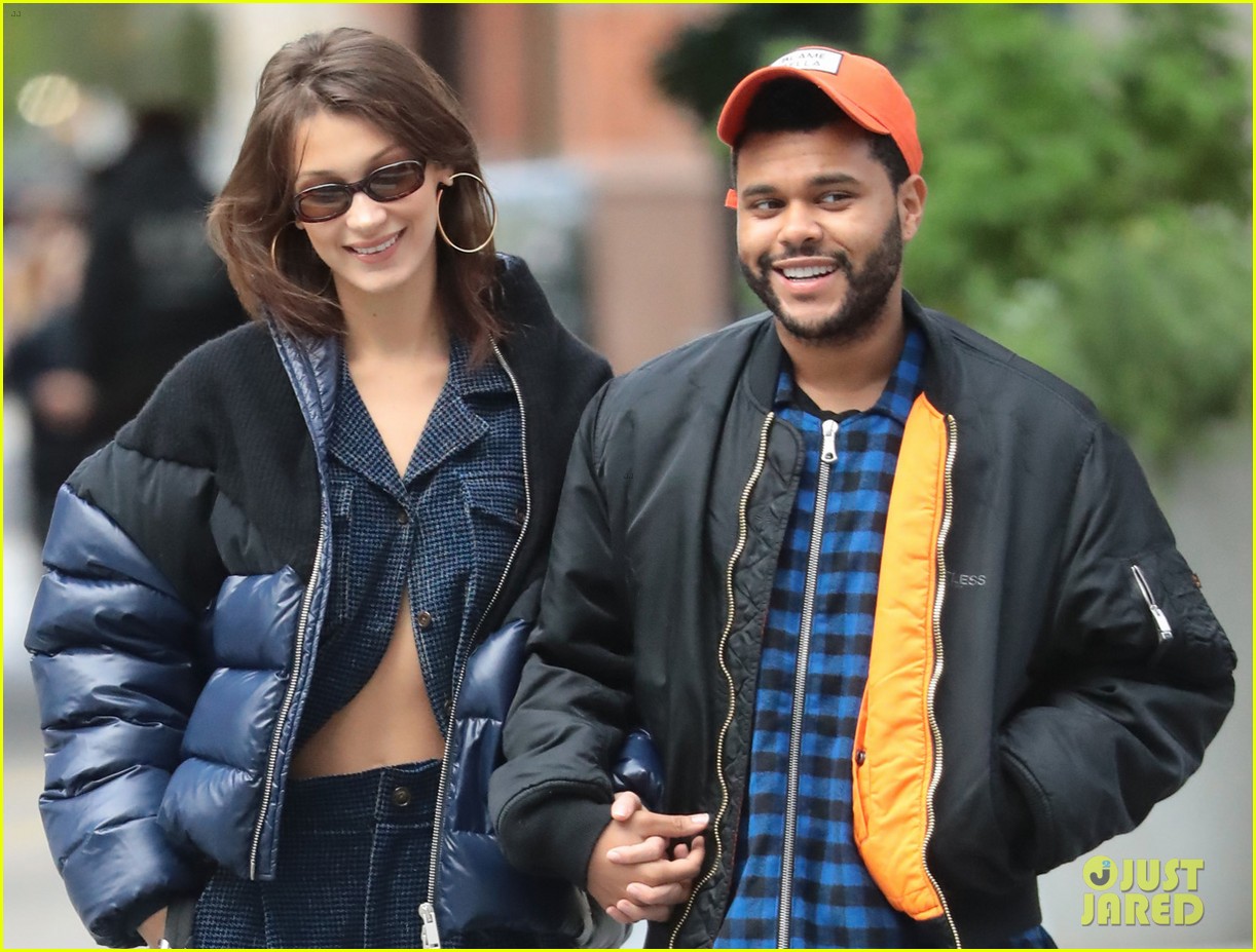 The Weeknd Wears 'Blame Bella' Hat While Stepping Out With Bella Hadid!:  Photo 1196124, Bella Hadid, The Weeknd Pictures