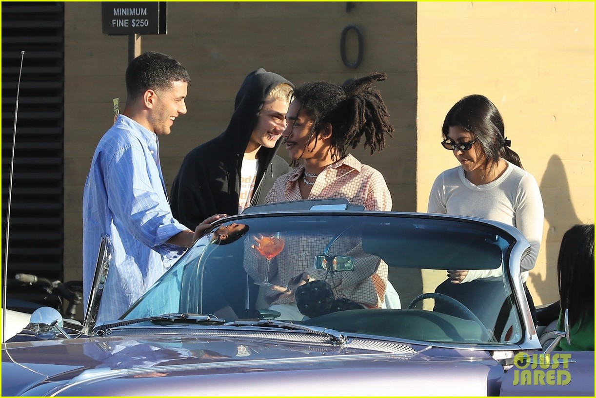 Kendall Jenner Spends Time With Sister Kourtney Kardashian & Luka