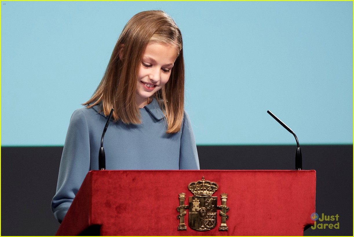 Full Sized Photo of leonor first speech on 13th birthday 06 | Princess ...