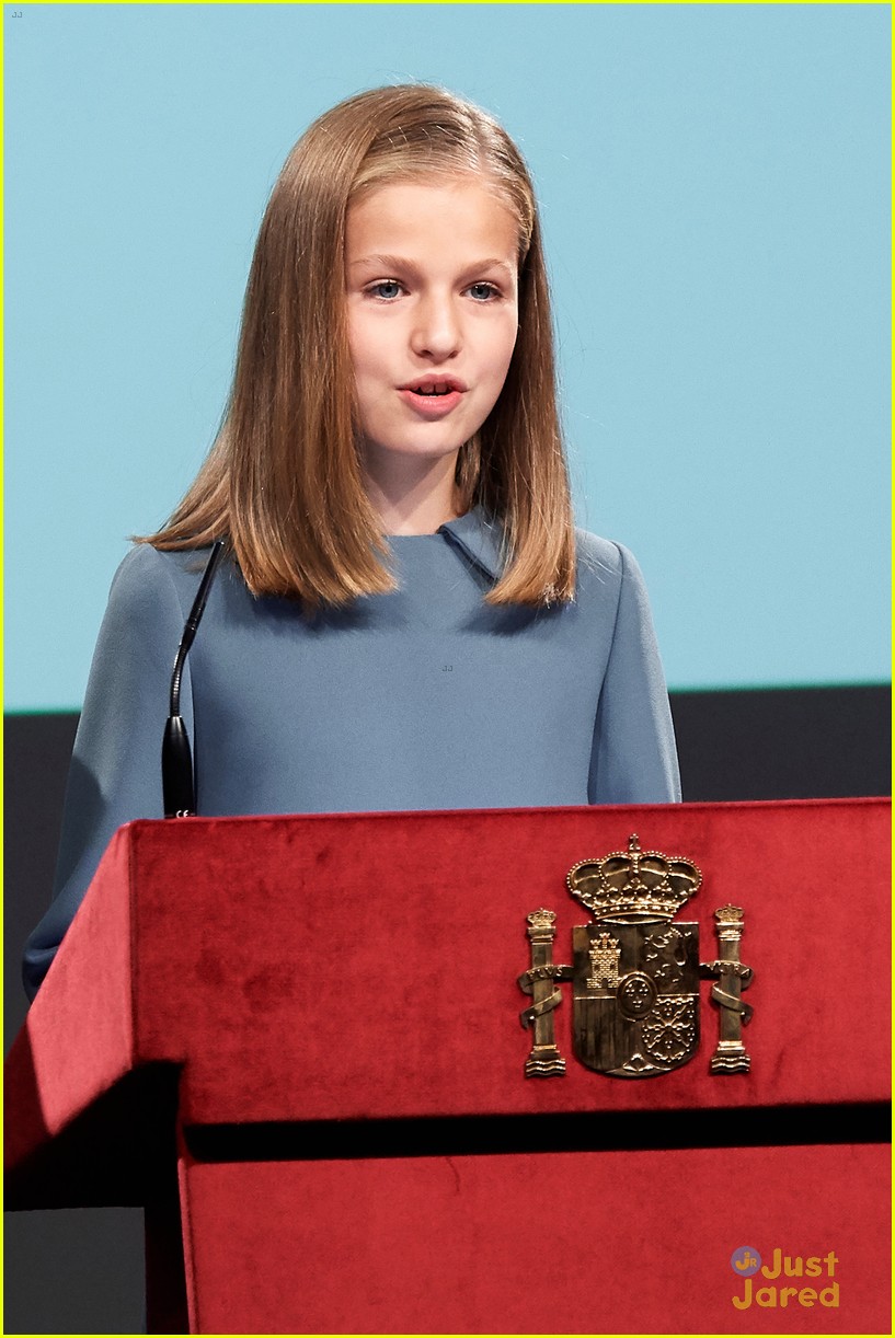 Princess Leonor of Spain Gives First Public Speech On 13th Birthday ...