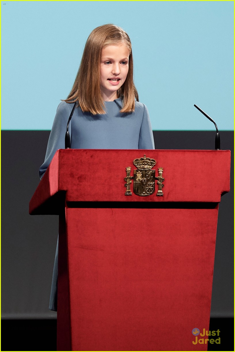 Princess Leonor of Spain Gives First Public Speech On 13th Birthday ...