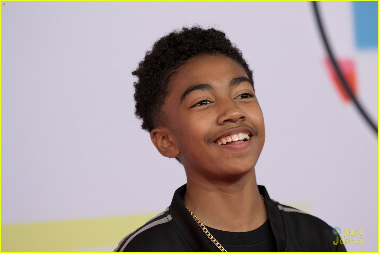 'Black-ish' Stars Miles Brown & Marsai Martin Step Out For AMAs 2018 ...