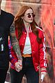 madelaine petsch gets piggyback ride from boyfriend travis mills while out shopping03
