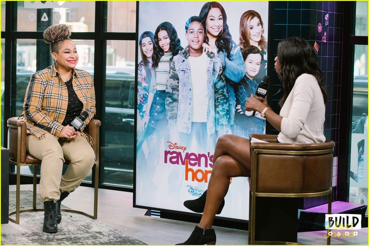 Full Sized Photo of ravens home cast build series appearance 06 | Raven