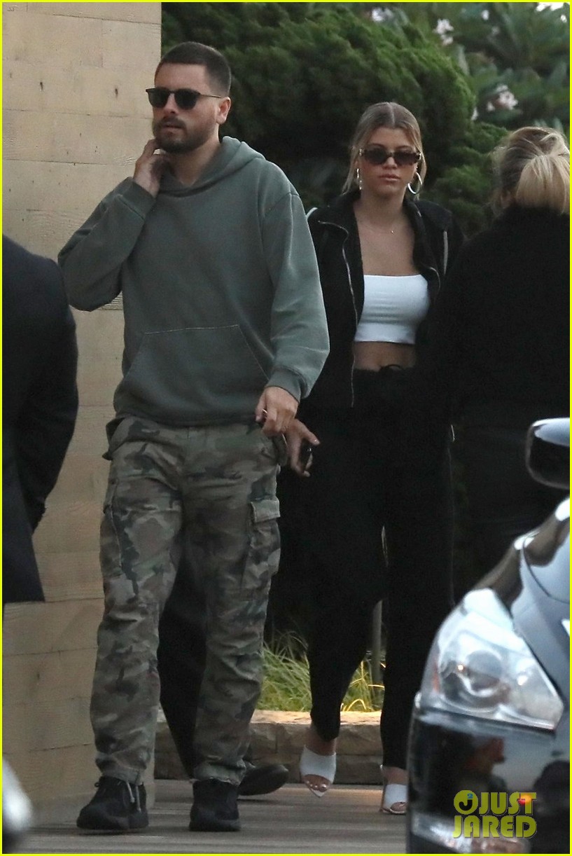Sofia Richie With Scott Disick August 30, 2018 – Star Style