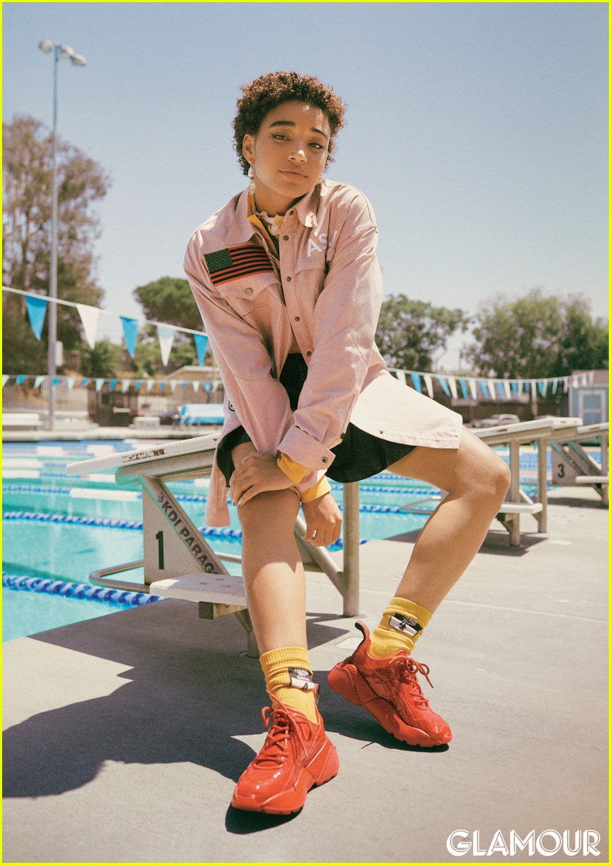 Full Sized Photo of amandla stenberg glamour magazine 01 | Amandla