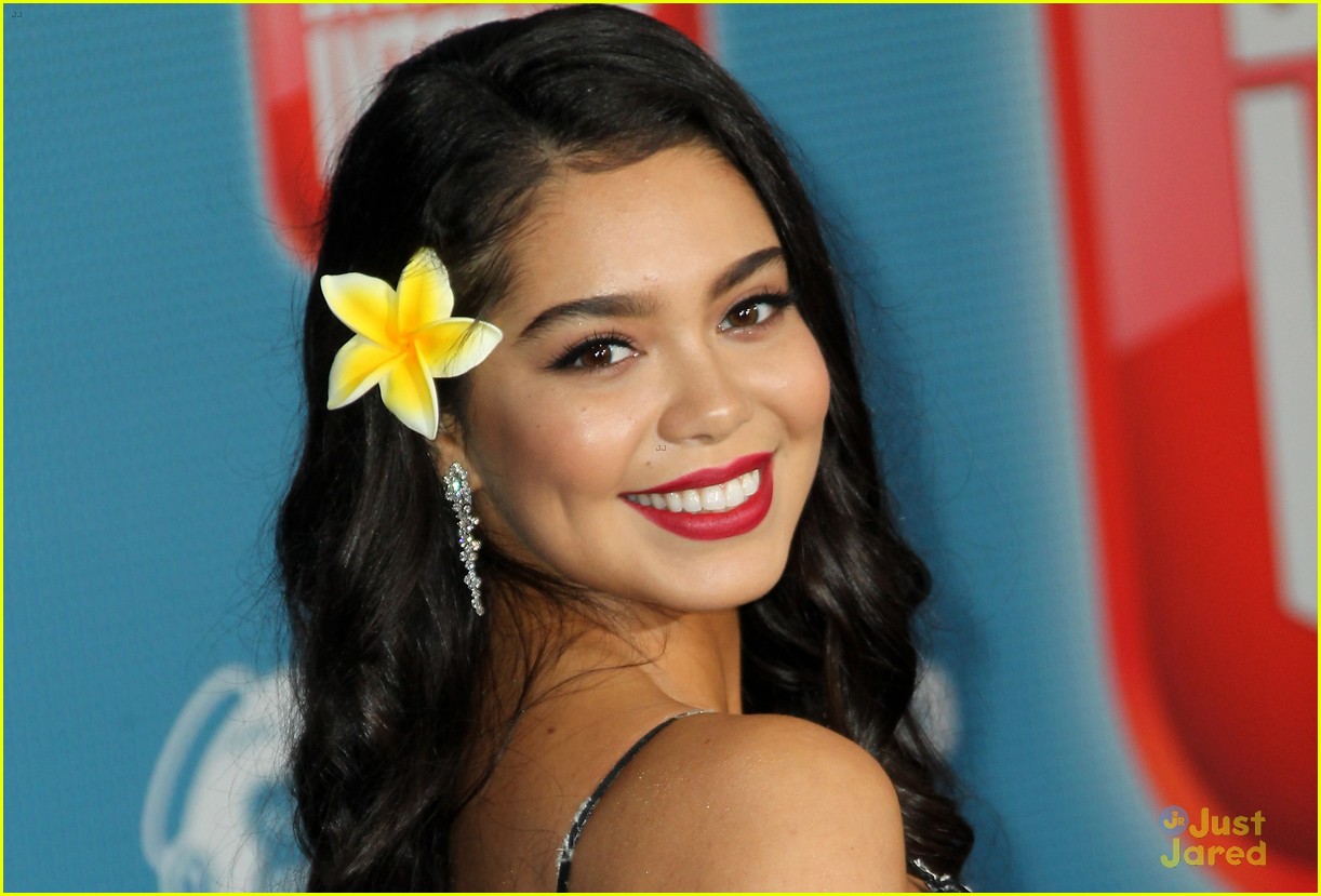 Full Sized Photo of aulii cravalho ralph internet premiere jordan