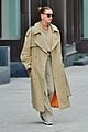 hailey bieber wears all beige ensemble while stepping out in nyc 02