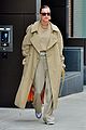 hailey bieber wears all beige ensemble while stepping out in nyc 05