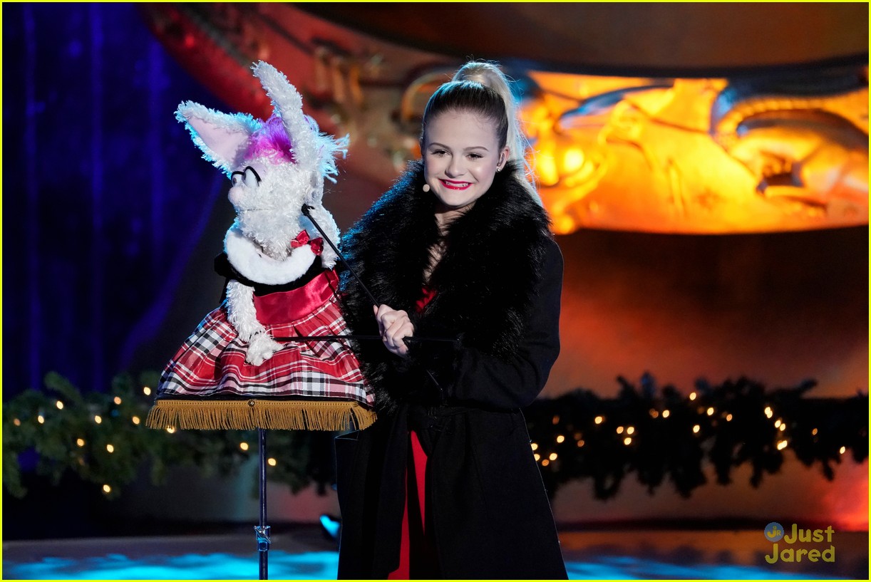 Darci Lynne Farmer Rings In The Holidays at Rockefeller Center