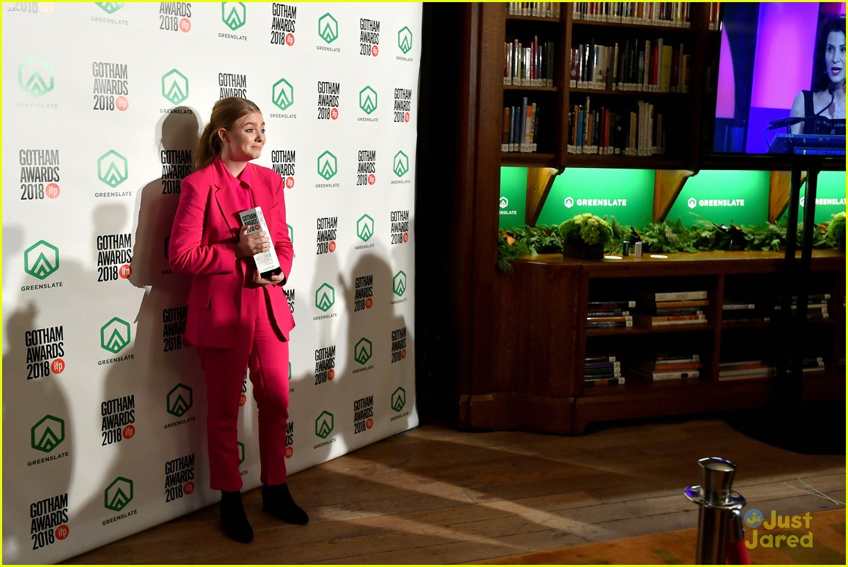 Full Sized Photo of elsie fisher thomasin mckenzie gotham awards 10 ...