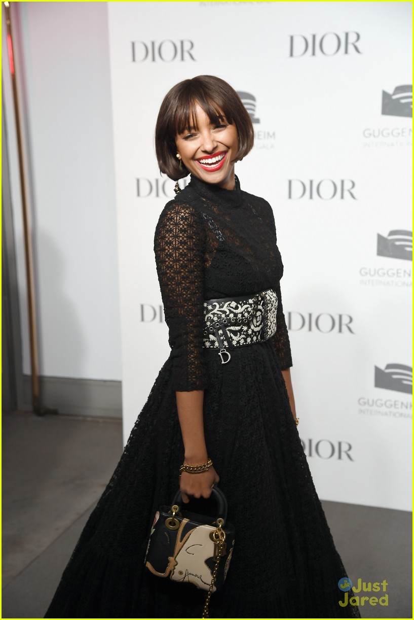 Full Sized Photo of kat graham hero fiennes tiffin guggenheim gala 04