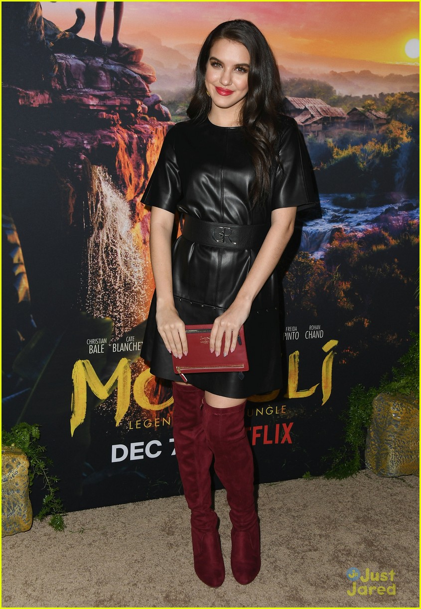 Katherine Mcnamara And Lilimar Step Out In Style For Mowgli Legend Of The Jungle Premiere