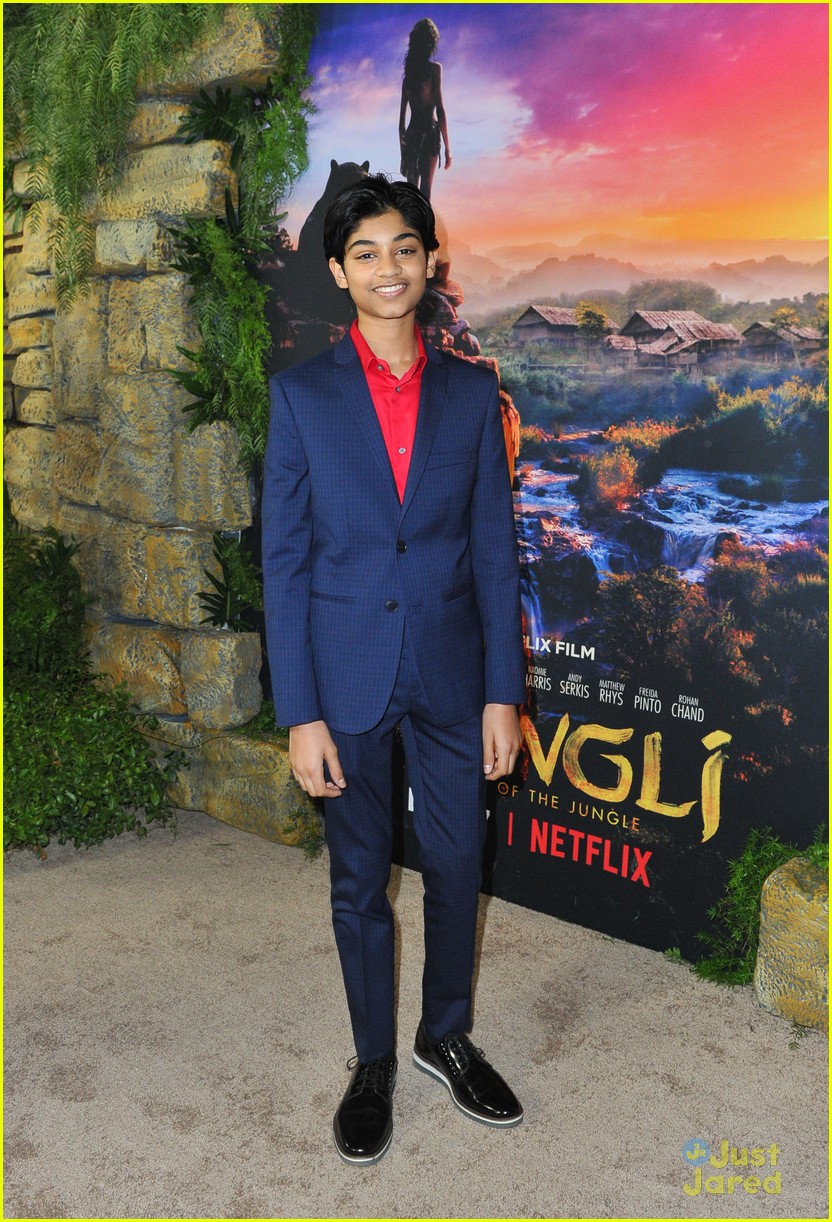 Full Sized Photo of katherine mcnamara lilimar mowgli netflix screening