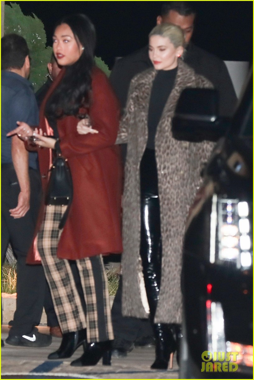 Full Sized Photo of kylie jenner jordyn woods have girls night out at