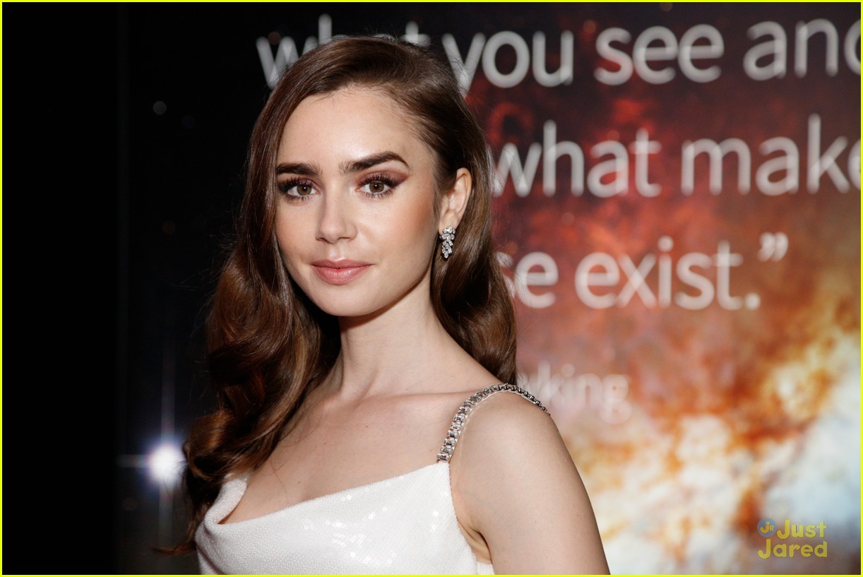 Lily Collins Goes Vintage To Celebrate Breakthrough Prize 2019 Event