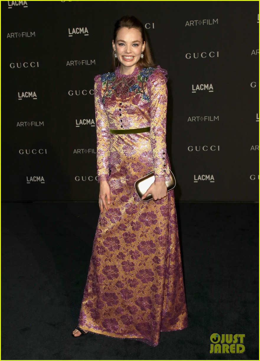 Full Sized Photo of billie lourd paris jackson dazzle at lacma gala 04