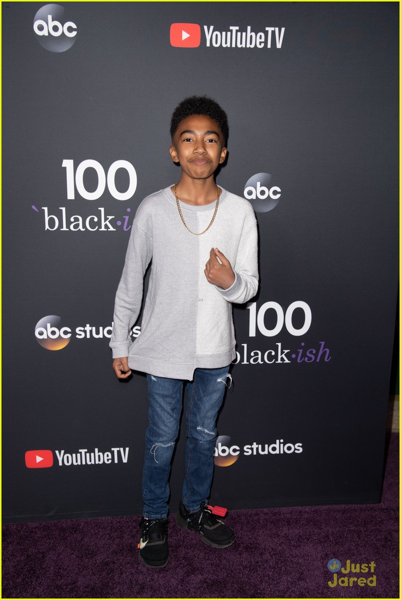 Marsai Martin, Miles Brown & Marcus Scribner Celebrate 'black-ish's ...