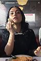camila mendes does her makeup with a pancake in cole sprouses instagram stories 02