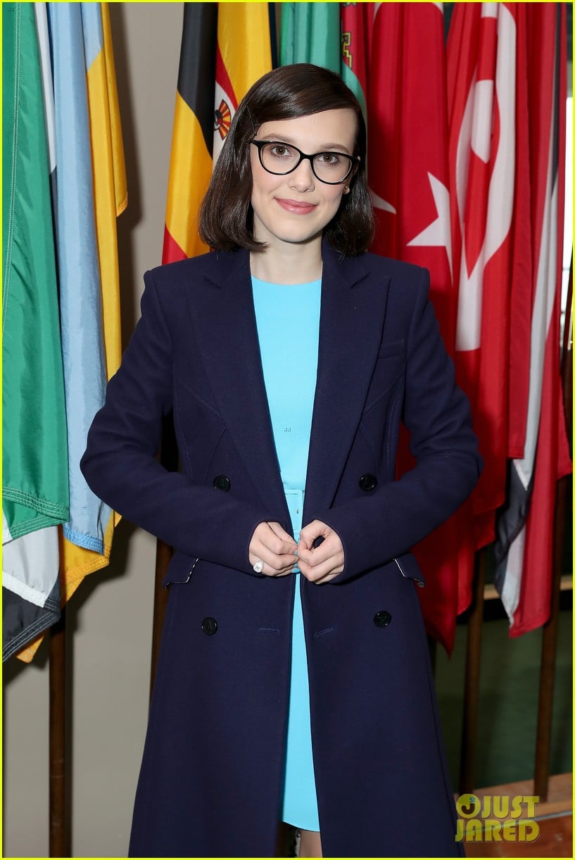 millie bobby brown speaks at the un unicef ambassador 13