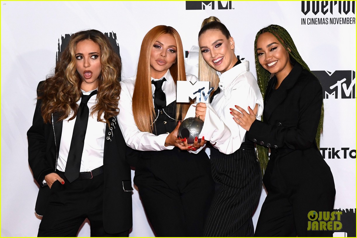 Little Mix Switch Up Look Accept MTV EMA Award!: Photo 1197251 | 2018 MTV EMAs, Jade Thirlwall, Jesy Leigh-Anne Pinnock, Little Mix, Edwards Pictures | Just Jared Jr.