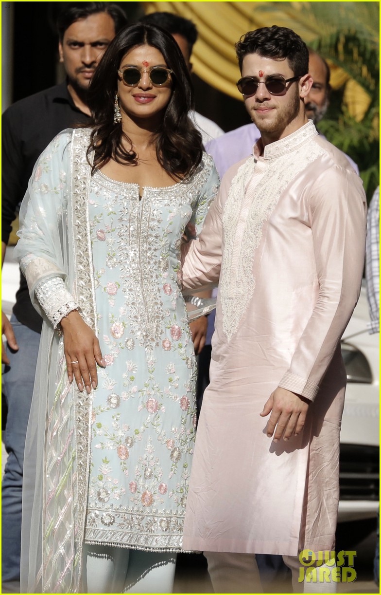 Full Sized Photo of nick jonas priyanka chopra india pre wedding