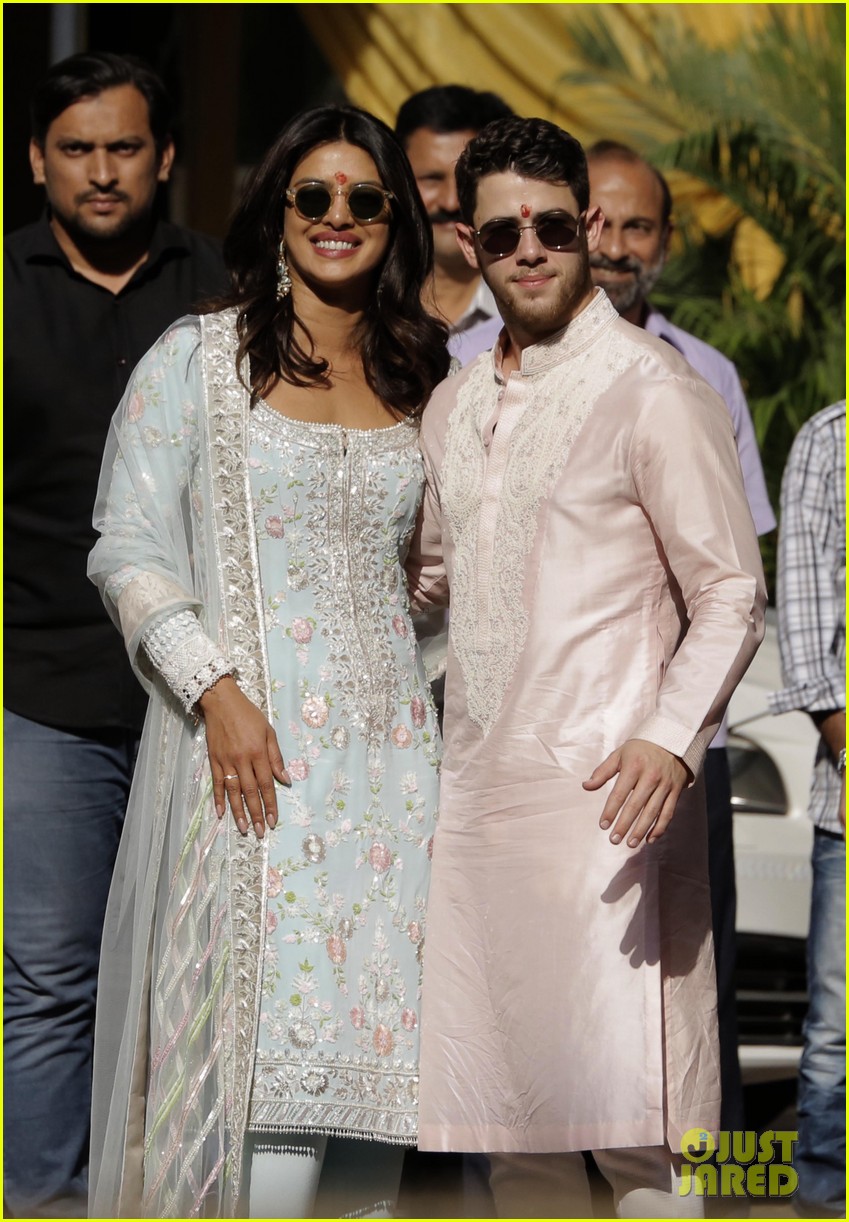 Full Sized Photo of nick jonas priyanka chopra india pre wedding