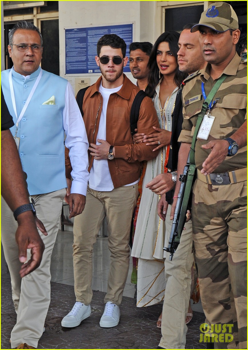 Full Sized Photo of nick jonas priyanka chopra india pre wedding