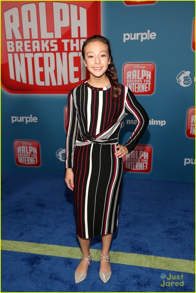 Olivia Sanabia Joins 'Coop & Cami' Co-stars At 'Ralph Breaks The