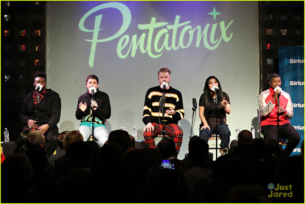 Pentatonix Host Private Christmas Concert at SiriusXM in NYC Photo