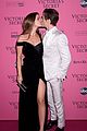 barbara palvin and dylan sprouse share a kiss at vs fashion show after party 02
