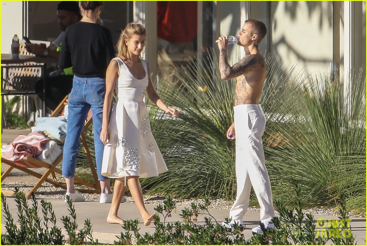 Full Sized Photo Of Justin Bieber Shirtless Hailey Baldwin Photo Shoot 67 Justin Bieber And Wife