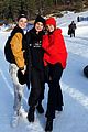 selena gomez goes snow tubing with her friends 01