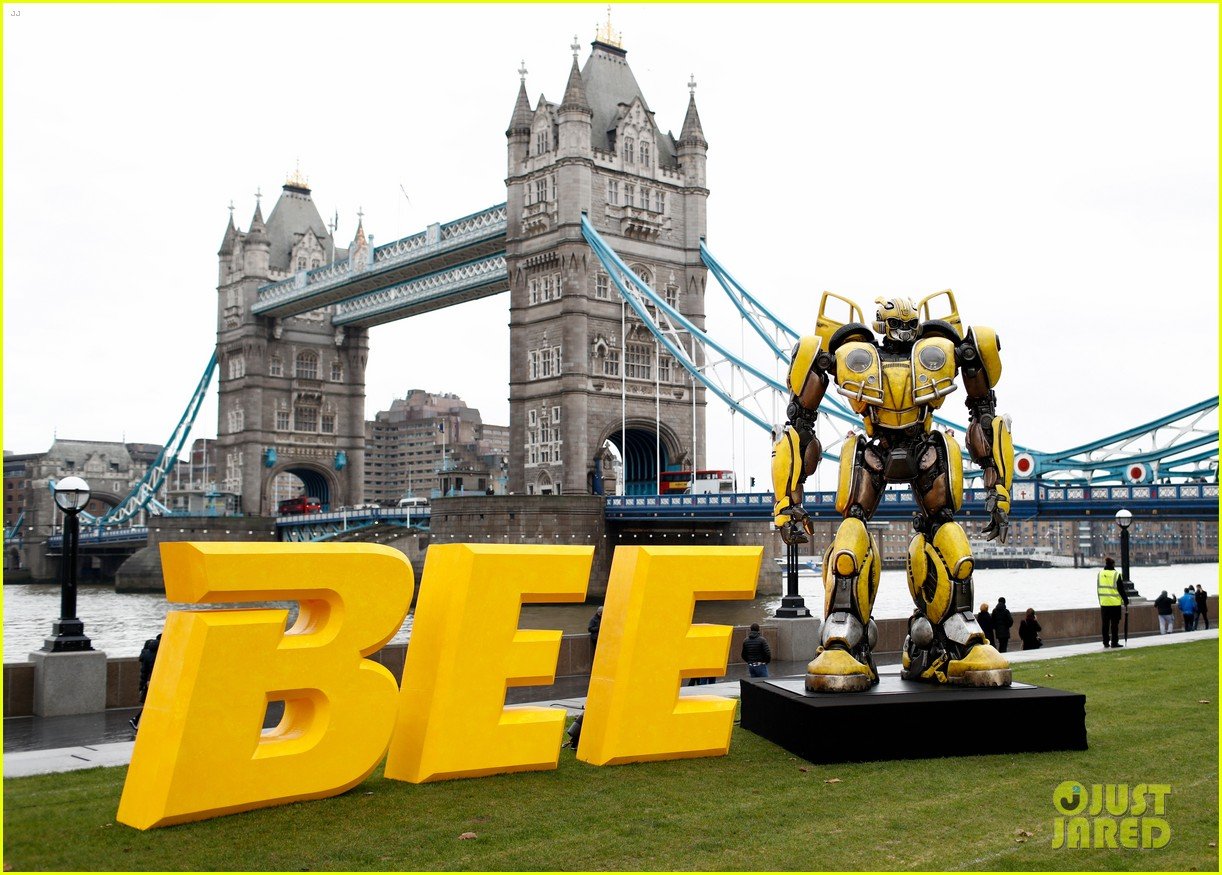 Full Sized Photo of hailee steinfeld john cena bumblebee photocall