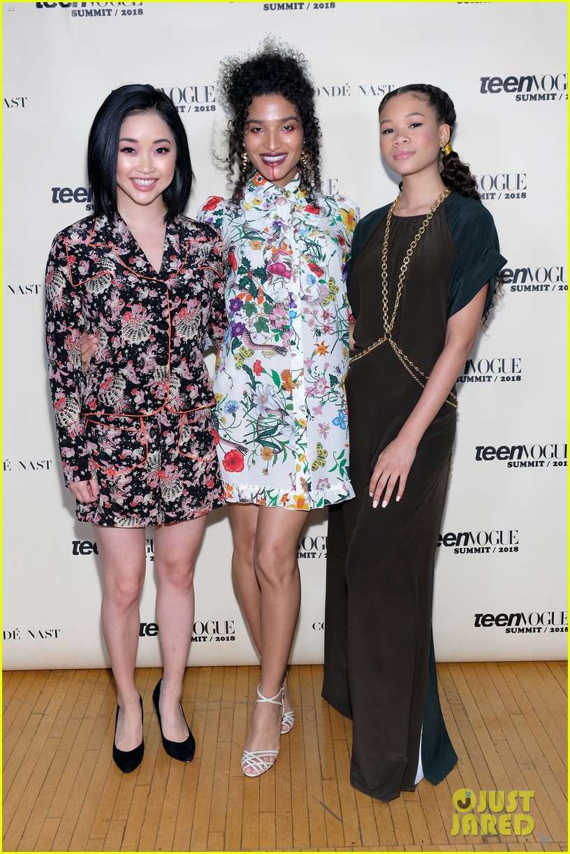 Full Sized Photo of lana condor anna cathcart teen vogue summit 18