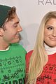 meghan trainor and daryl sabara sport matching wifey and hubby holiday sweaters jingle ball 07