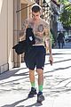 justin bieber goes shirtless shows off tattooed torso after workout 03