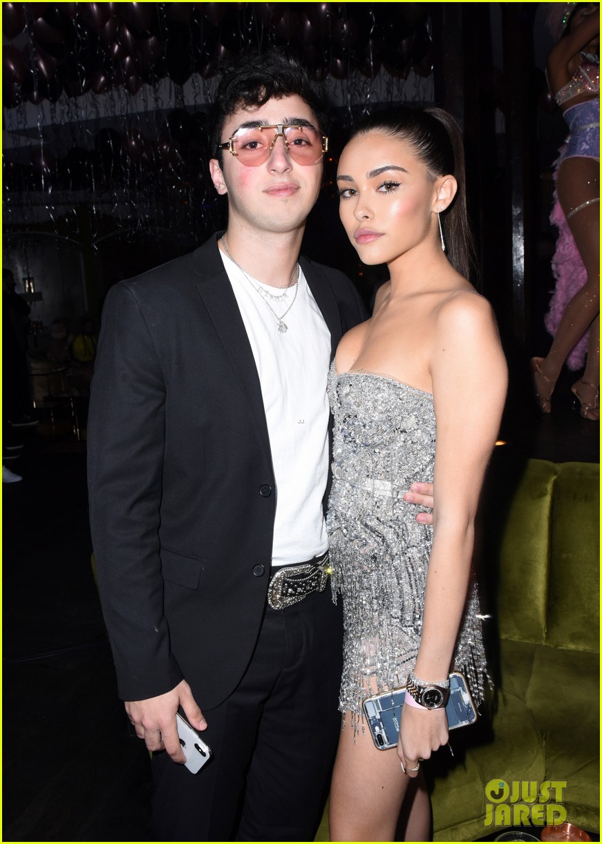 kaia gerber madison beer new years eve party 06