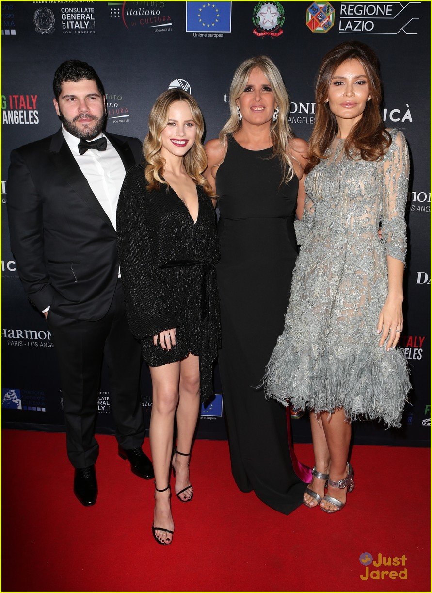 Halston Sage Steps Out for Filming In Italy Festival After 'Orville