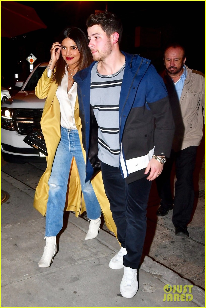 Nick Jonas Enjoys a Date Night with Wife Priyanka Chopra | Photo