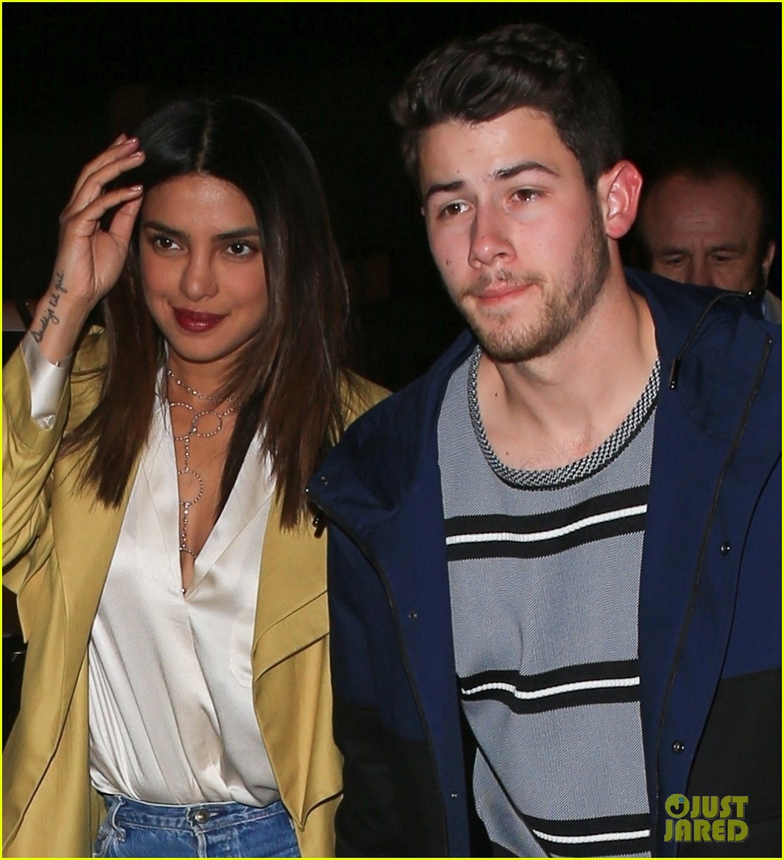 Nick Jonas Enjoys A Date Night With Wife Priyanka Chopra 